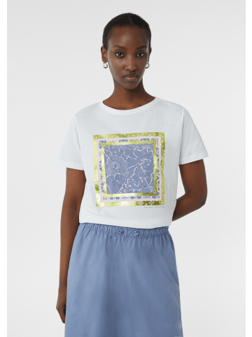 comma CI T-Shirt kurzarm in Weiß