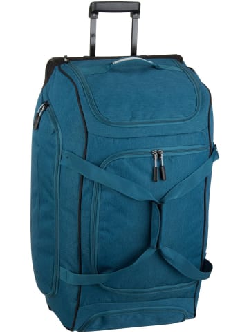 travelite Reisetasche Kick Off Rollenreisetasche XL in Petrol
