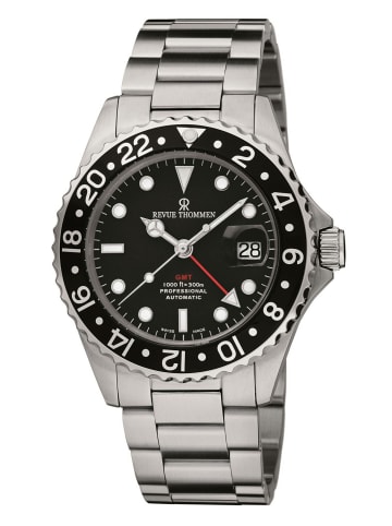 Revue Thommen Automatikuhr für Herren in Schwarz