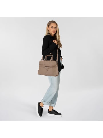Tom Tailor Freya Schultertasche 35 cm in taupe