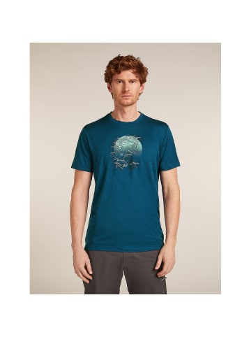icebreaker T-Shirt Merino 150 Tech Lite SS Tee Rua in Marine3272