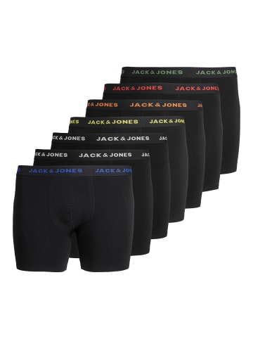 JACK & JONES PLUS 7er-pack Trunks in Black