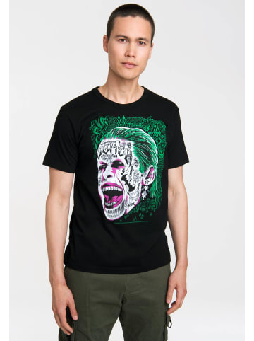 Logoshirt T-Shirt Suicide Squad-Joker in schwarz