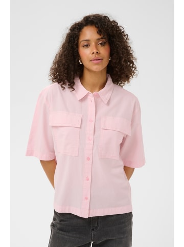 Kaffe Kurzarmhemd KAnaya Loose fit in Ballerina