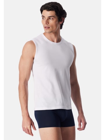 UNCOVER BY SCHIESSER Unterhemd / Tanktop Basic in Weiß