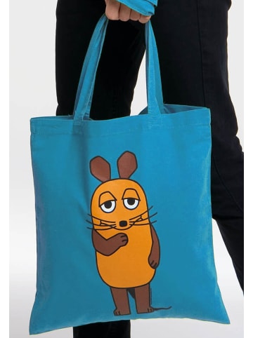 Logoshirt Schultertasche Die Sendung mit der Maus - Maus in türkis