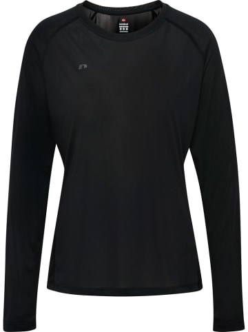 Hummel Sportshirt "Beat W T-Shirt Longsleeve" in Schwarz