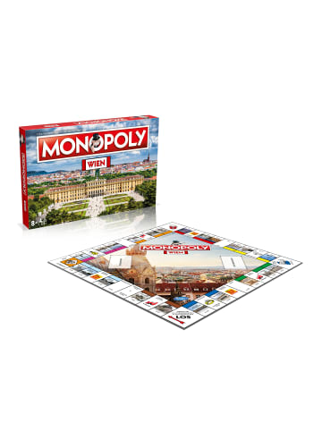 Winning Moves Monopoly - Wien Brettspiel Gesellschaftsspiel Cityedition in bunt