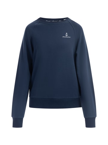 DreiMaster Maritim Sweatshirt Mit Rundhals in Marine