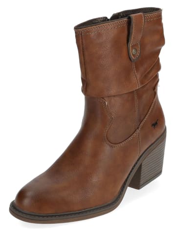 Mustang Stiefelette in Cognac