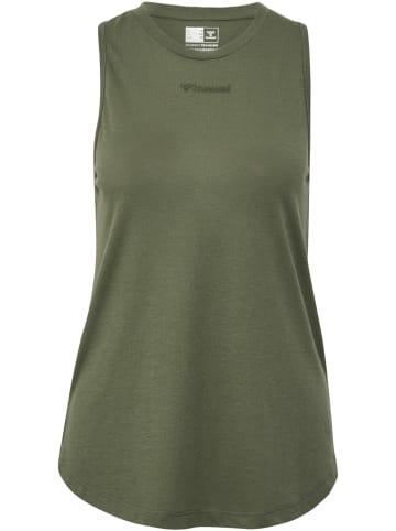 Hummel Oberteil Hmlmt Vanja Top in DEEP LICHEN GREEN