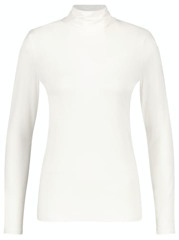 Gerry Weber Langarmshirt mit Faltenturtle in Beige