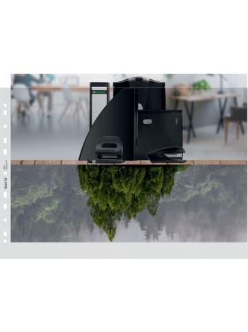 Leitz Prospekthülle Recycle A3 quer PP genarbt dokumentenecht 25 Stück farblos