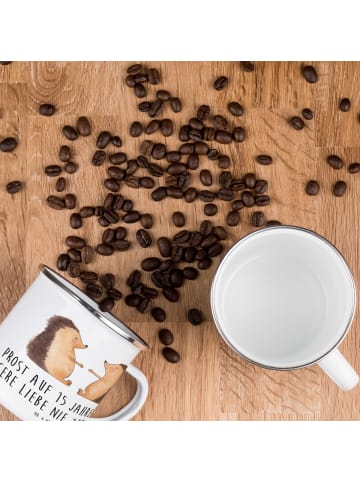 Mr. & Mrs. Panda Becher 15. Hochzeitstag Gläserne Hochzeit mit S... in Transparent