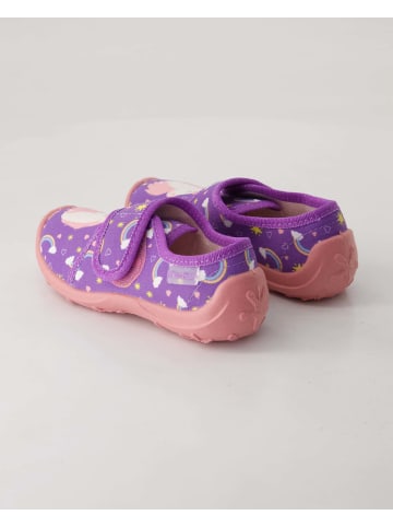 Fischer Klettschuhe in Lila