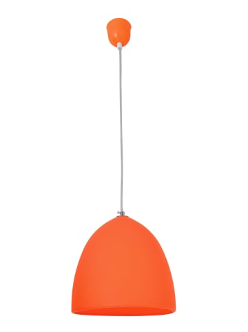 näve Silikon Pendelleuchte "Catinus" Ø 25cm in Orange