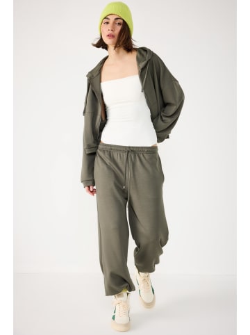 NO MATTER WHAT Sweatshirt im Khaki