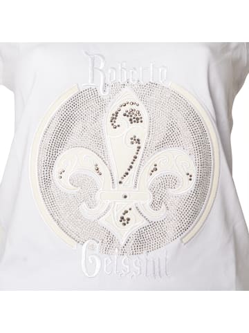 Roberto Geissini Diamond Queen Top Weiß