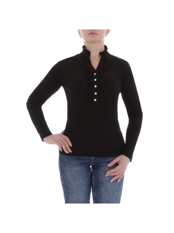 Ital-Design Bluse in Schwarz