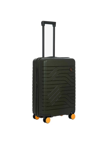 BRIC`s BY Ulisse - 4-Rollen-Trolley 65 cm erw. (black) in olive