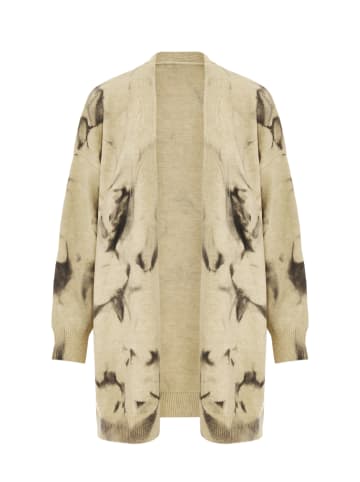 NAEMI Damen Strickjacke in Beige