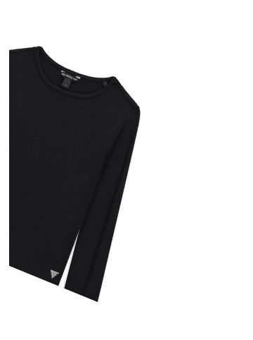 Guess Langarmshirt J6YI15K3722 Schwarz