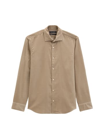 Marc O'Polo Cord-Hemd shaped in Charleston Gray