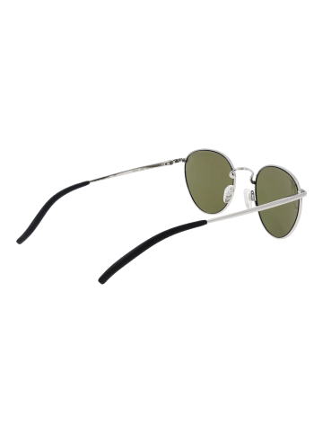 Serengeti Unisex Sonnenbrille Rund Silber