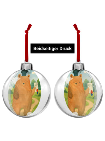 Mr. & Mrs. Panda Weihnachtsbaumschmuck Bär Prüfung Design ohne S... in Weiß