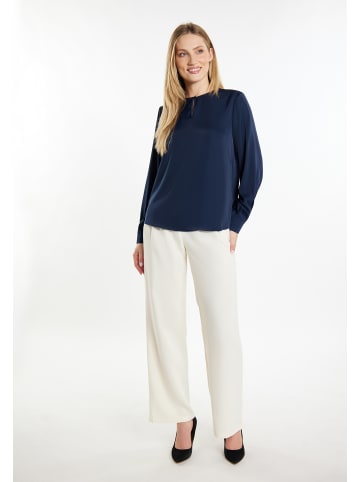 DreiMaster Damen Langarmbluse in Marine
