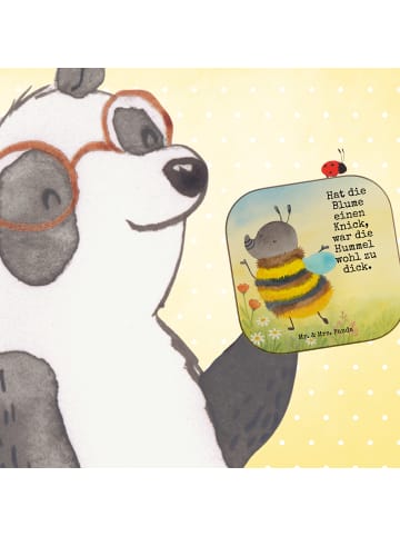 Mr. & Mrs. Panda unterleger Hummel flauschig Design mit Spruch in Weiß