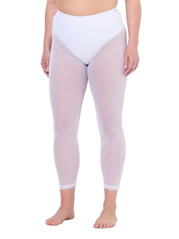 Ulla Popken Strumpfhose in schneeweiß