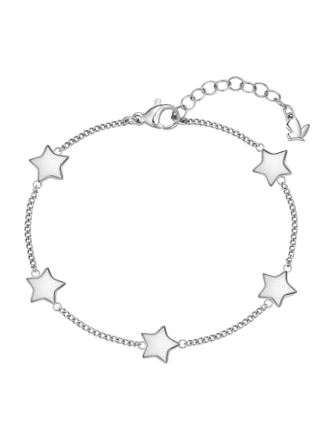 Glanzstücke München Armband Stern aus Edelstahl in silber