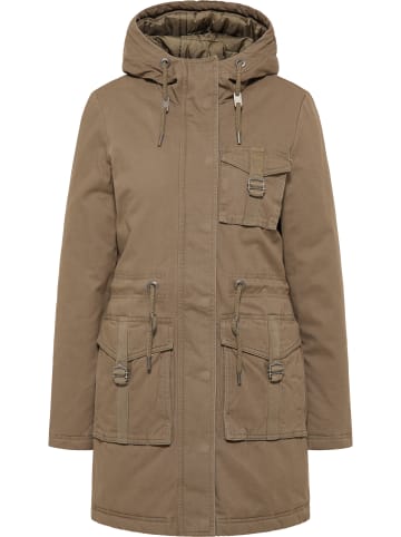 usha BLUE LABEL Wattierter Winterparka in Militäroliv