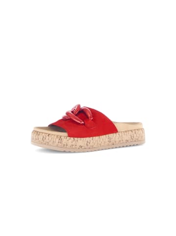 Gabor Fashion Pantolette in rot
