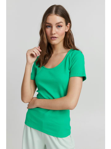 ICHI T-Shirt in grün