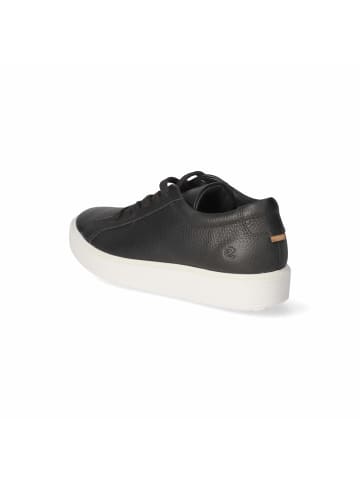 Ecco Low Sneaker SOFT 60 in Schwarz