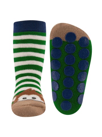 ewers 2er-Set Stoppersocken ABS Äffchen in tinte