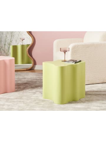Beliani Beistelltisch SAKAMI in Grün - (W) 40 x (H) 45 x (L) 45 cm