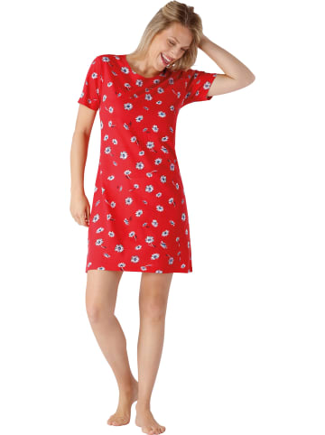 hajo Single-Jersey Nachthemd in rot