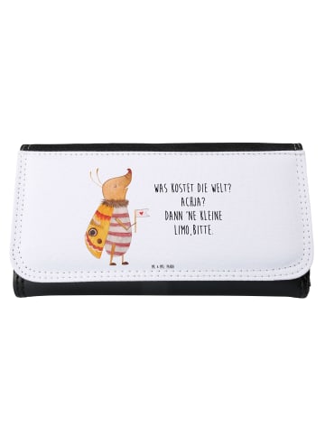 Mr. & Mrs. Panda Portemonnaie für Damen Nachtfalter Fähnchen mit... in Weiß