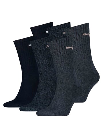 Puma Socken 6er Pack in Dunkelblau/Blau/Hellblau