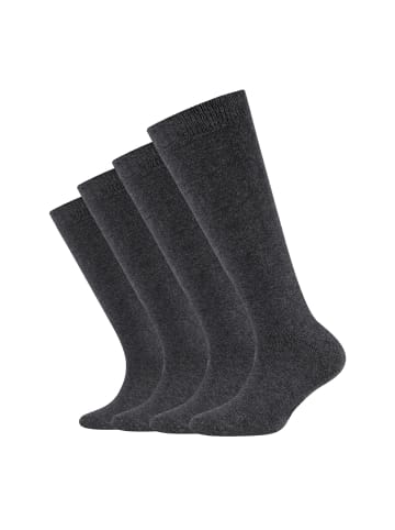 camano Kniestrümpfe 4er Pack anthracite