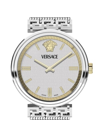 Versace Analoguhr für Damen in silber