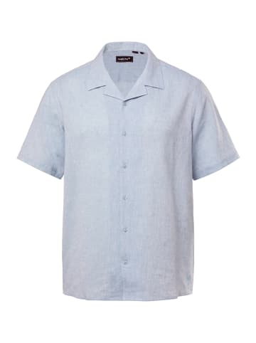 Men Plus Hemd in eisblau