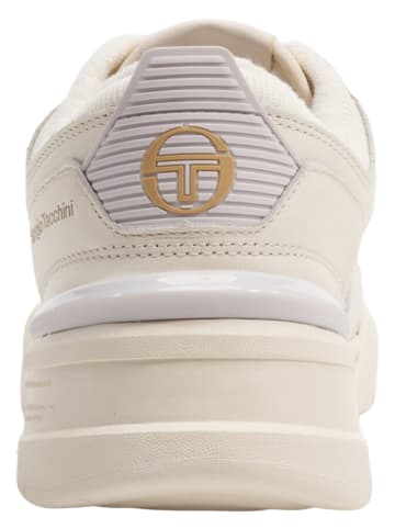 Sergio Tacchini Sneakers in white antique/white gold