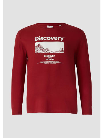 s.Oliver T-Shirt in 36D1_burgund