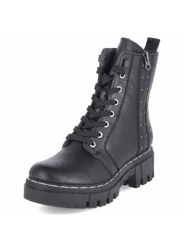 rieker Schnürboots in schwarz