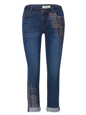 KOROSHI Slim-jeans lang. in blau