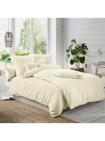 Erwin Müller Seersucker Bettwäsche Ingolstadt in beige